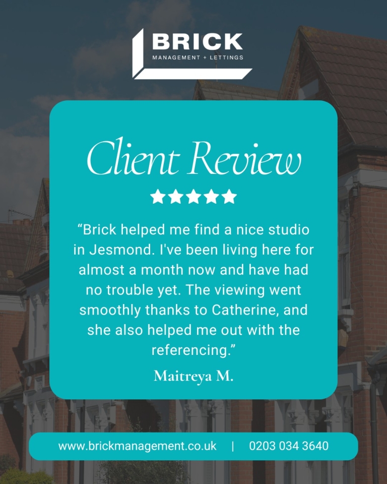 Instagram post from brickmanagementandlettings. This post is in position 2.